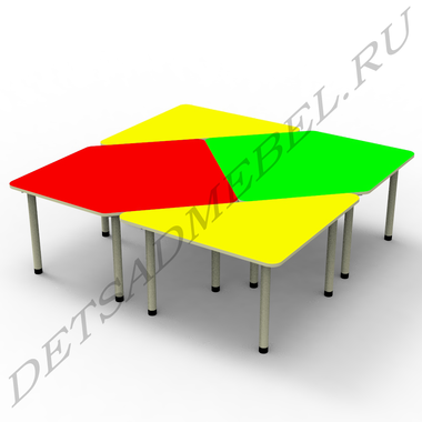 Комплект столов Геометрия (4шт.)