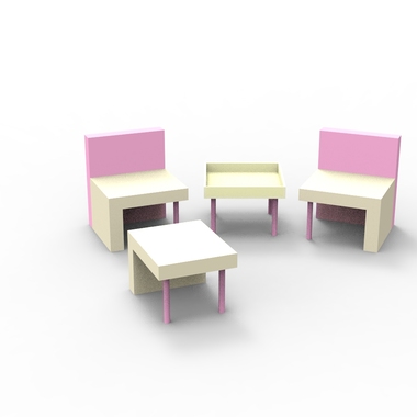 Комплект мебели Модерн (4 предмета)